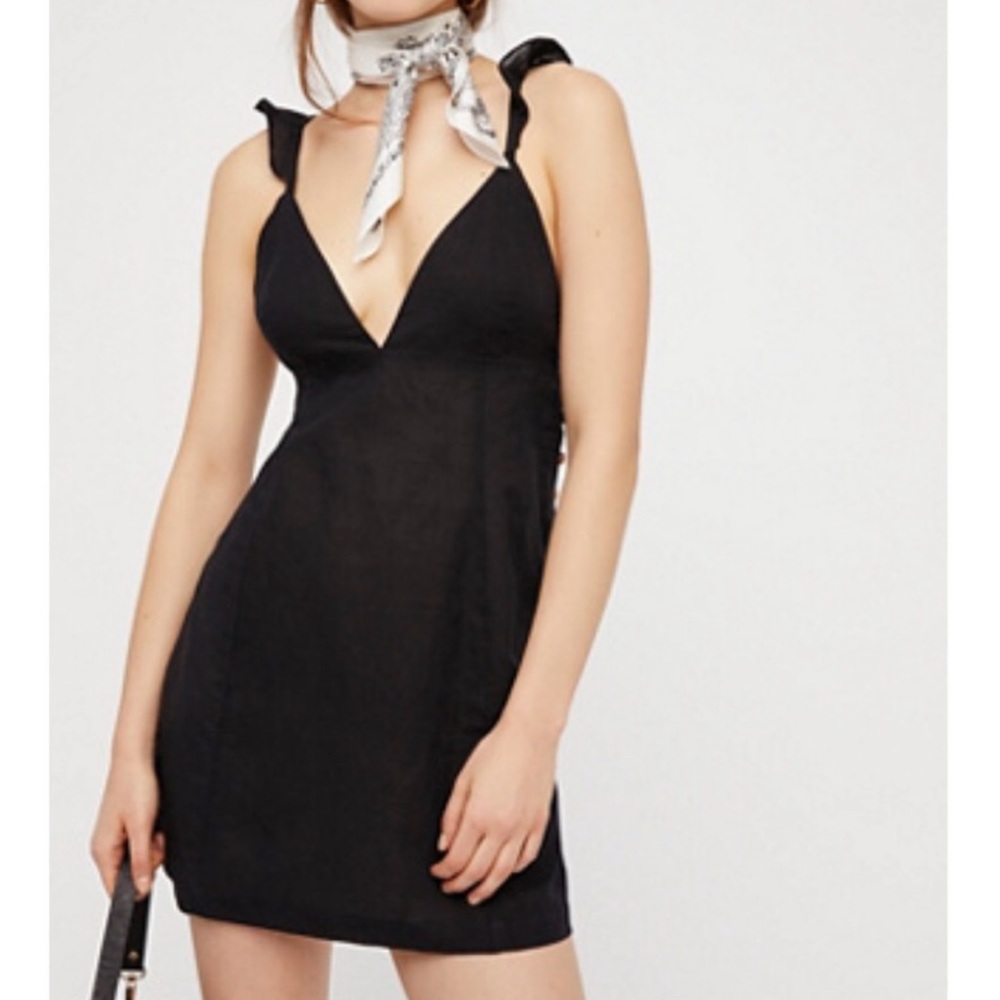 FREE PEOPLE JOSIE TIE BACK DRESS